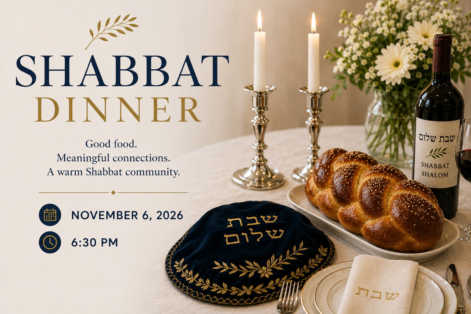 Shabbat Dinner